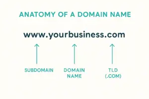 5 Tips on How to Choose the Right Domain Name for Your Business illustration