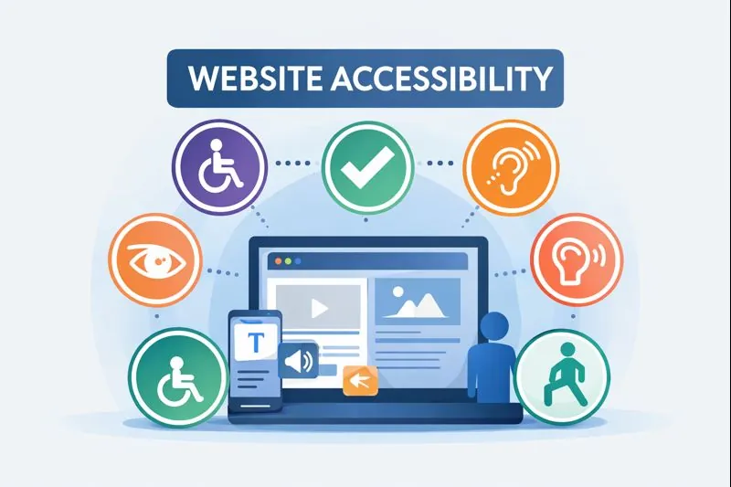 Website Accessibility 101 illustration